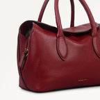 Liverpool Gardens Small Ziptop Grab Bag in Carmine - 112751