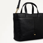 Maldon Mews Medium Ziptop Grab Black - 112920