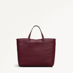 Maldon Mews Medium Ziptop Grab Dark Cherry - 112921