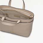 Maldon Mews Medium Ziptop Grab Porcini - 112923