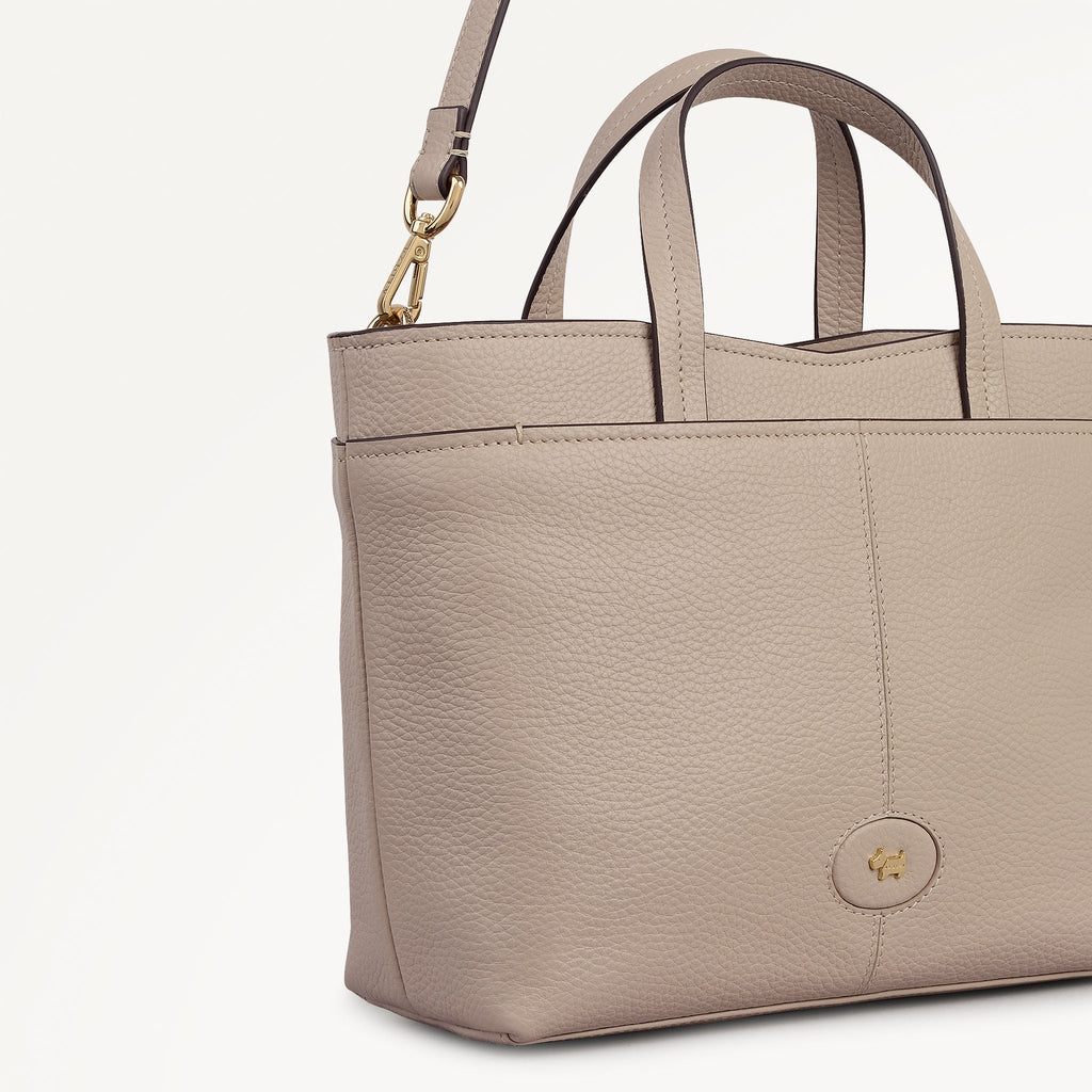 Maldon Mews Medium Ziptop Grab Porcini - 112923