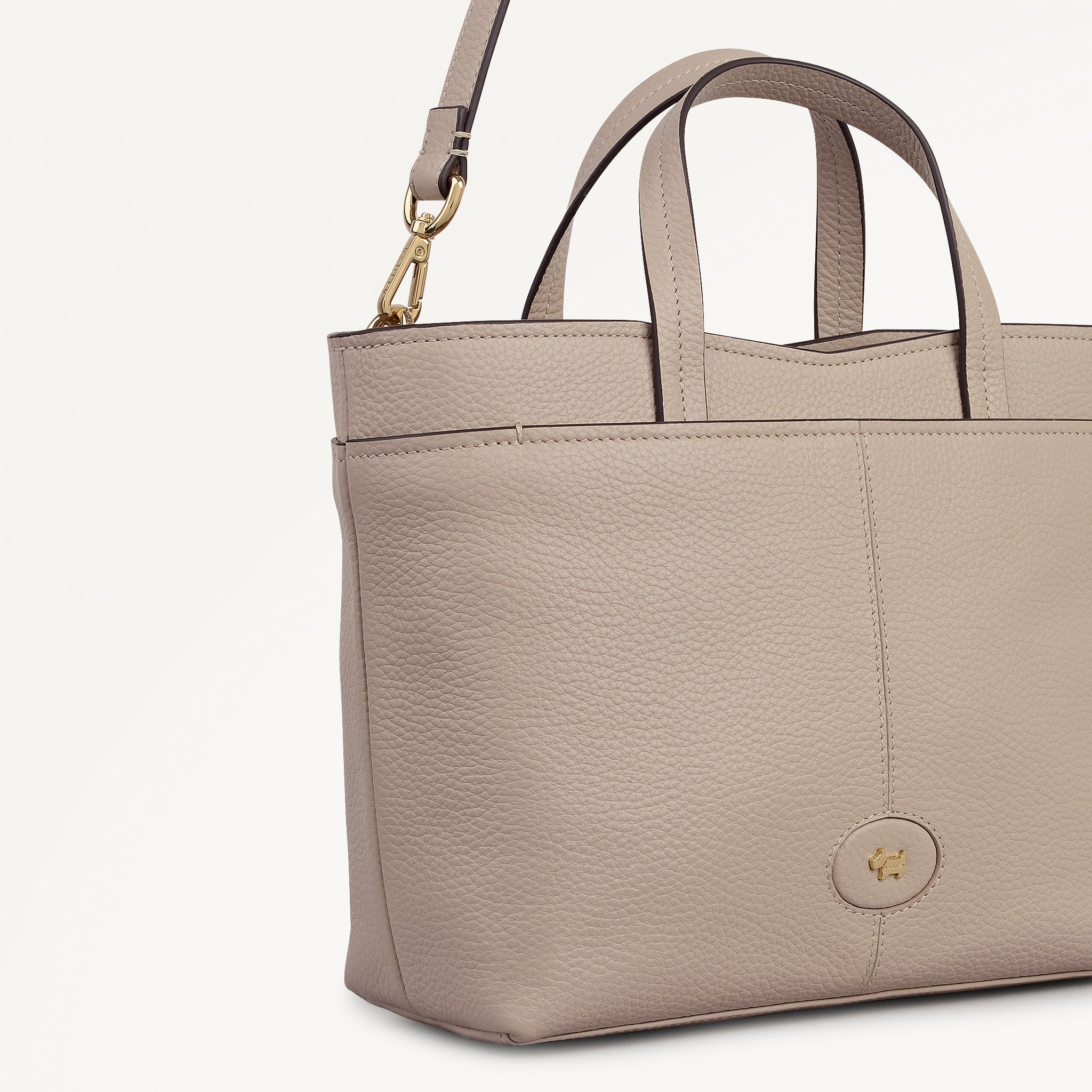 Maldon Mews Medium Ziptop Grab Porcini - 112923