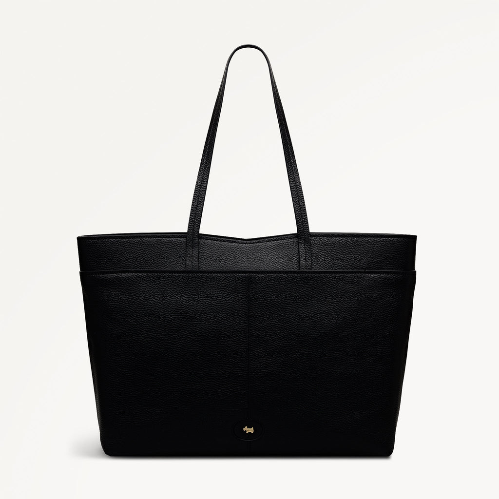 Maldon Mews Large Ziptop Tote Black - 112924