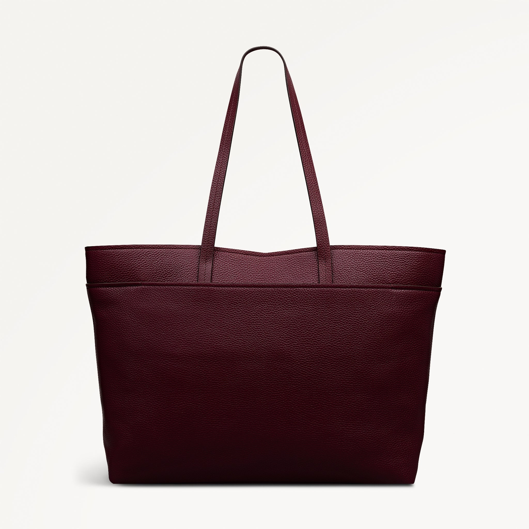 Maldon Mews Large Ziptop Tote Dark Cherry - 112925