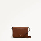 Maldon Mews Medium Flapover Cross Body Cognac - 112931