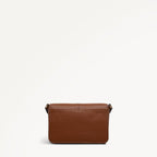 Maldon Mews Medium Flapover Cross Body Cognac - 112931