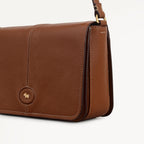 Maldon Mews Medium Flapover Cross Body Cognac - 112931