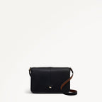 Maldon Mews Medium Flapover Cross Body Black - 112932
