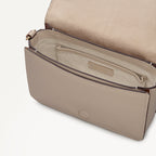 Maldon Mews - Colourblock Medium Flapover Cross Body Porcini - 112934