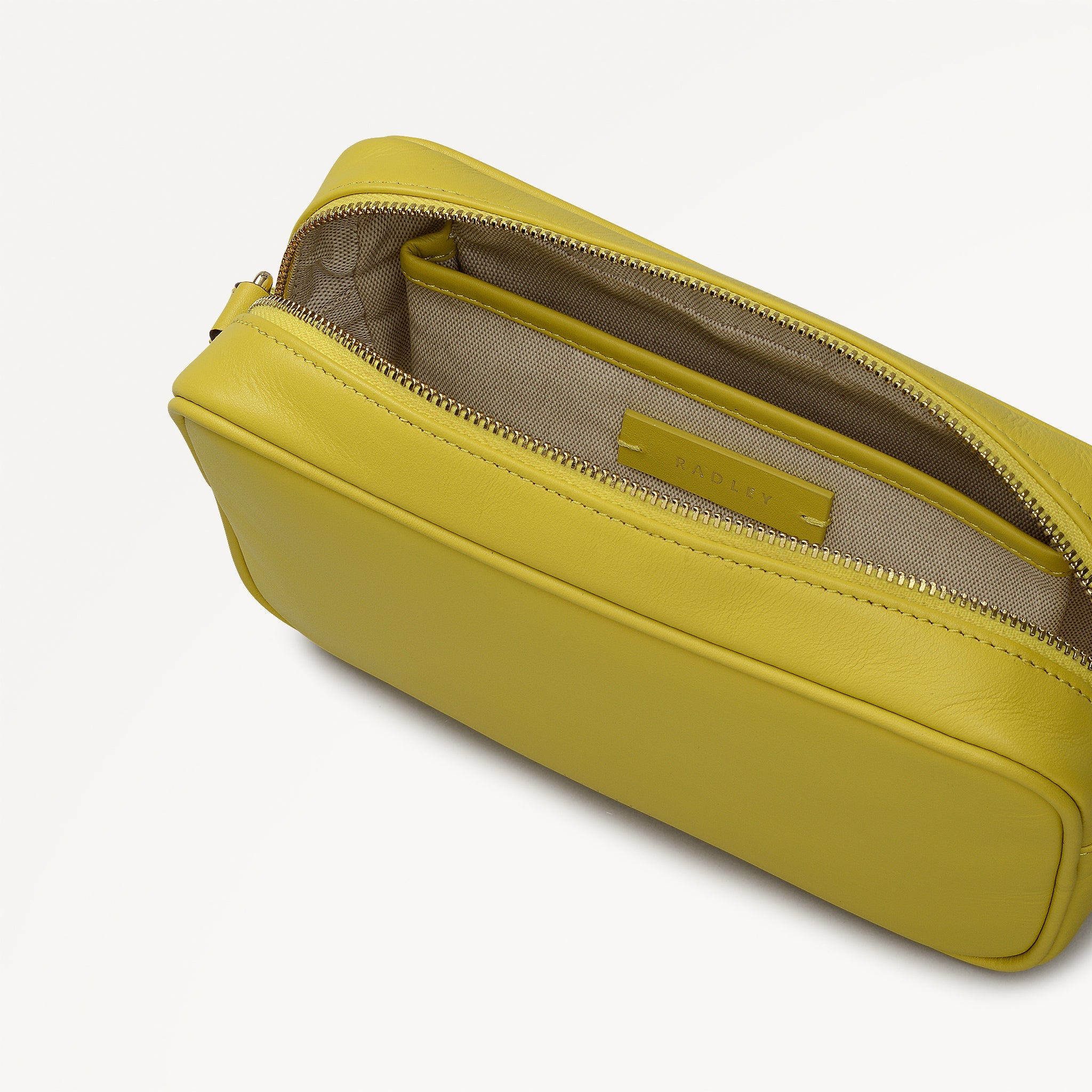 Hadley Lane Small Ziptop Cross Body Limoncello - 112936