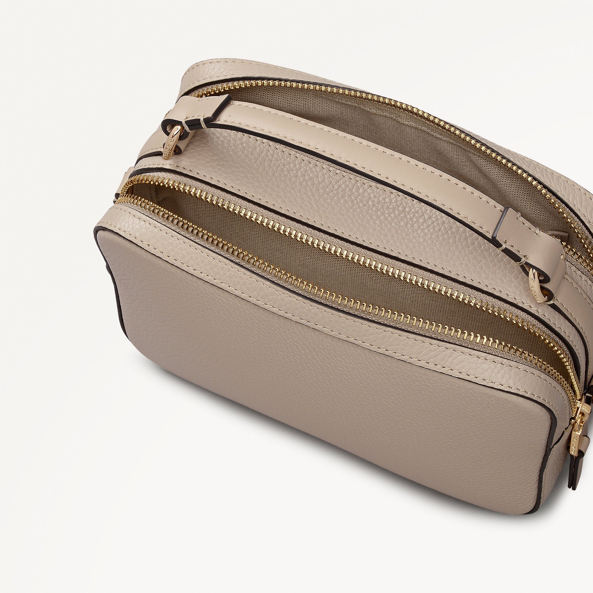 Hadley Lane Medium Ziptop Cross Body Porcini - 112943