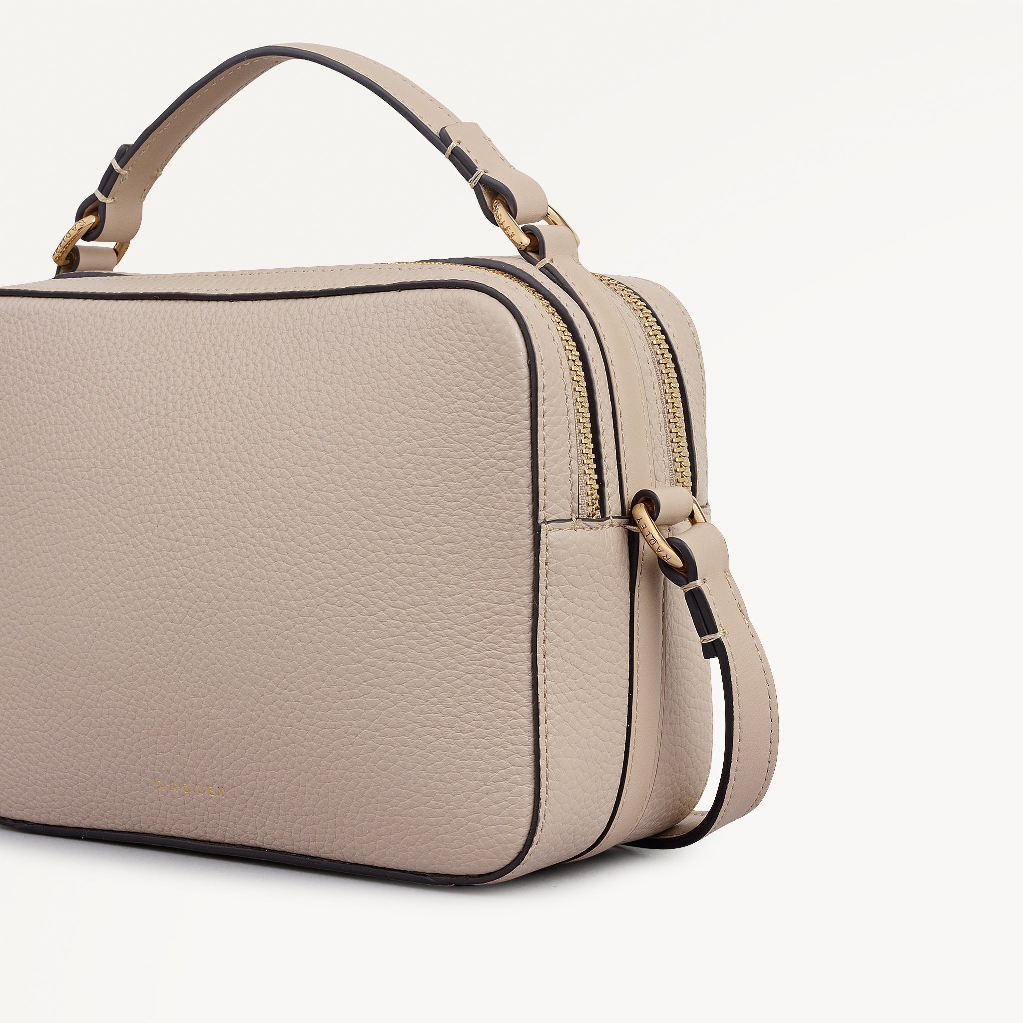 Hadley Lane Medium Ziptop Cross Body Porcini - 112943