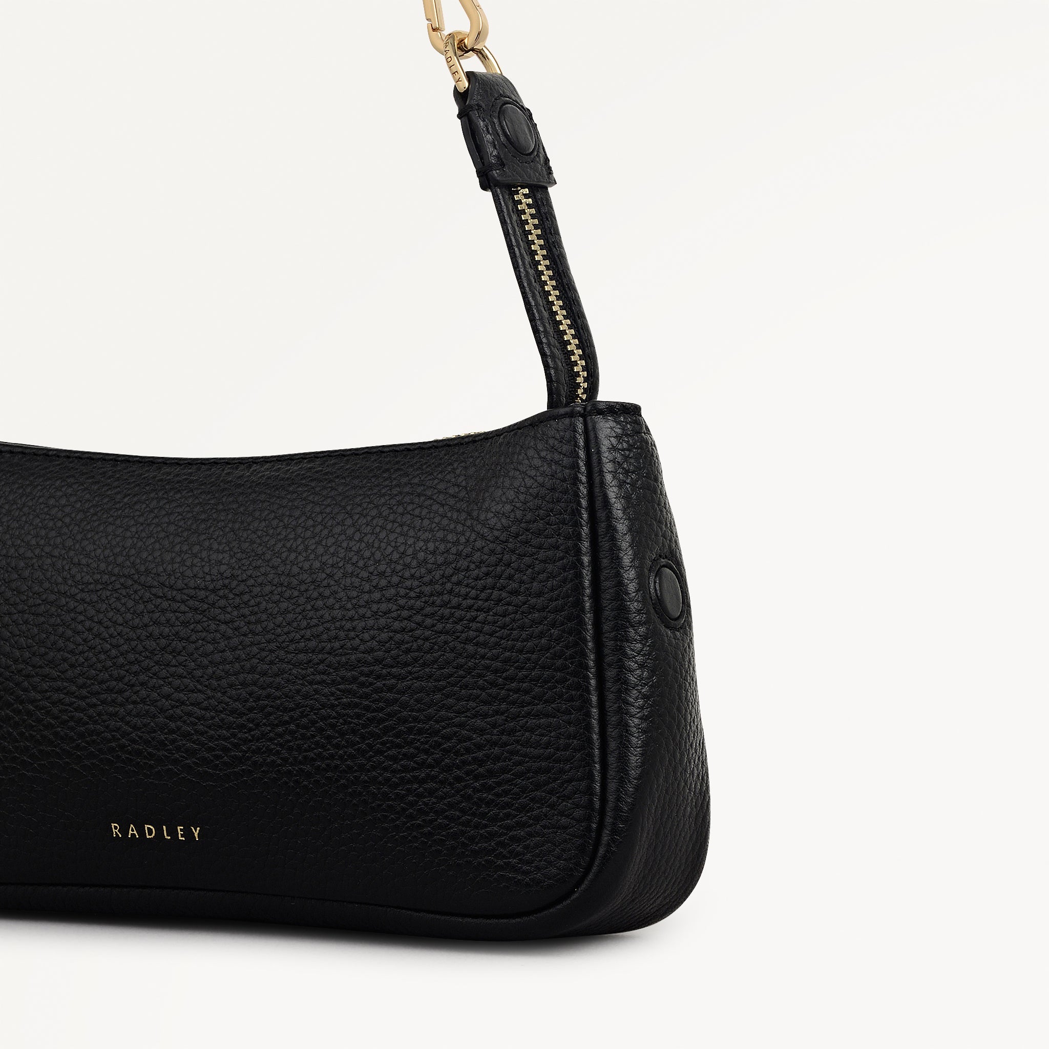 Carlton Close Mini Ziptop Shoulder Black - 112947