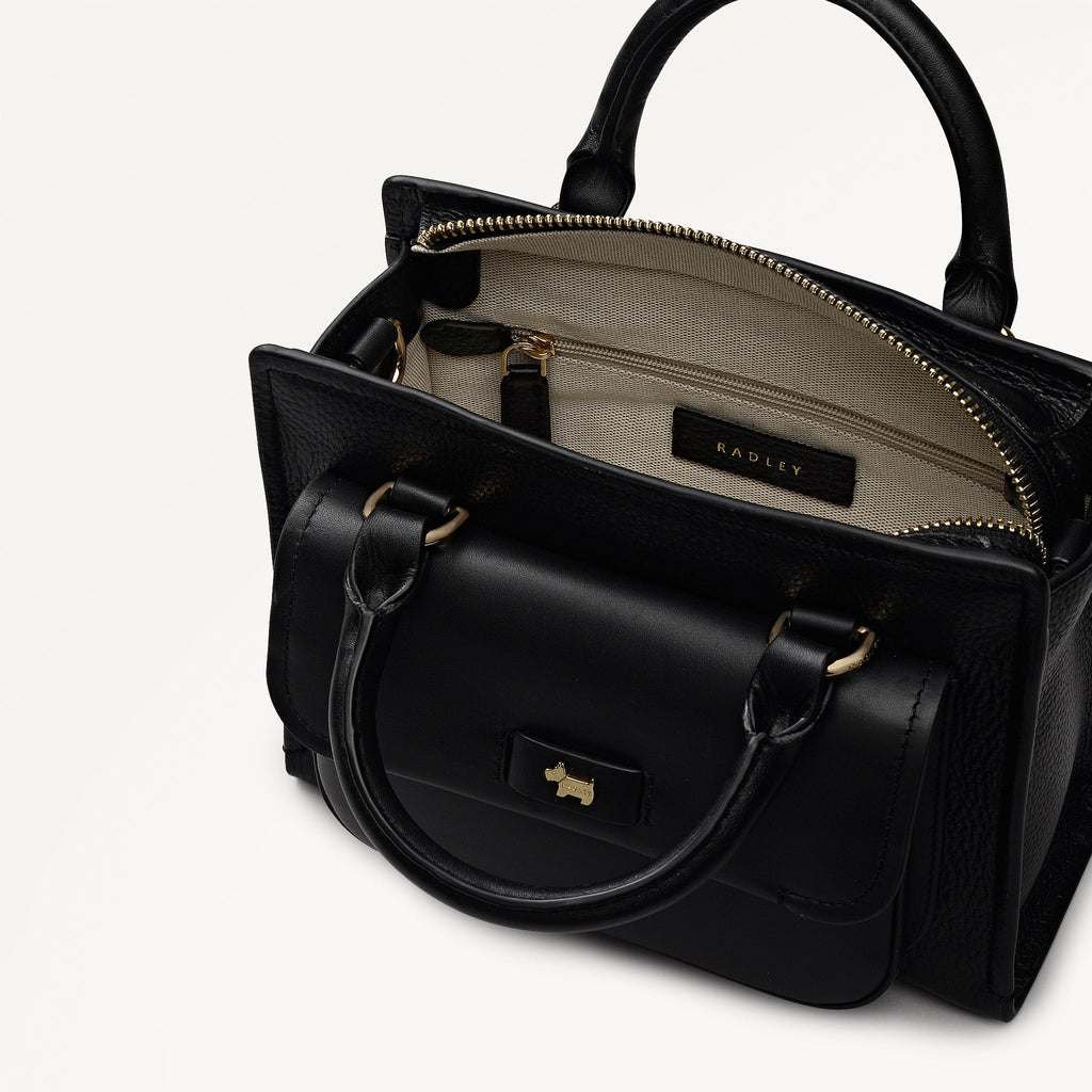 Talbot Way Small Ziptop Grab Black - 112953