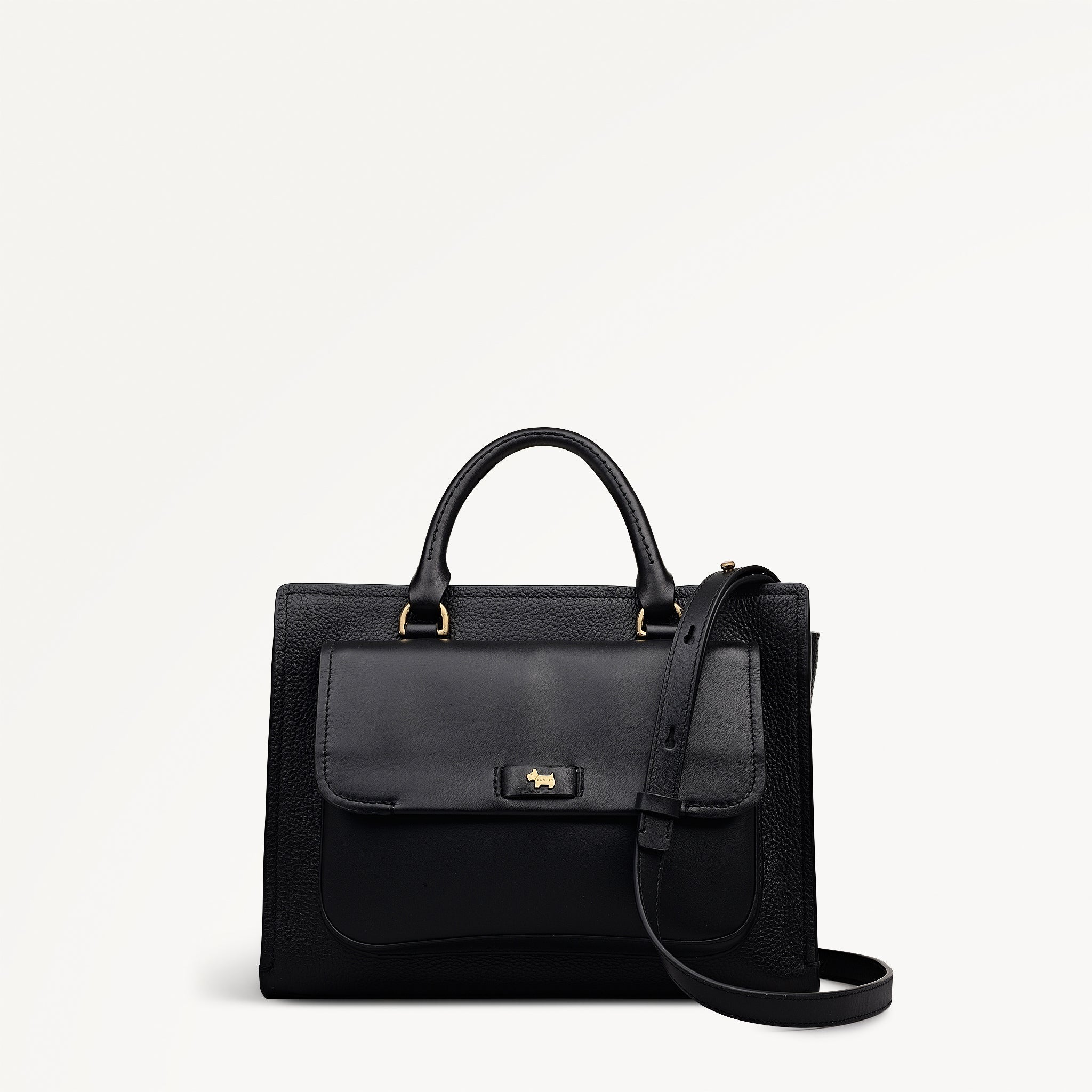 Talbot Way Medium Ziptop Grab Black - 112954