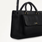 Talbot Way Medium Ziptop Grab Black - 112954