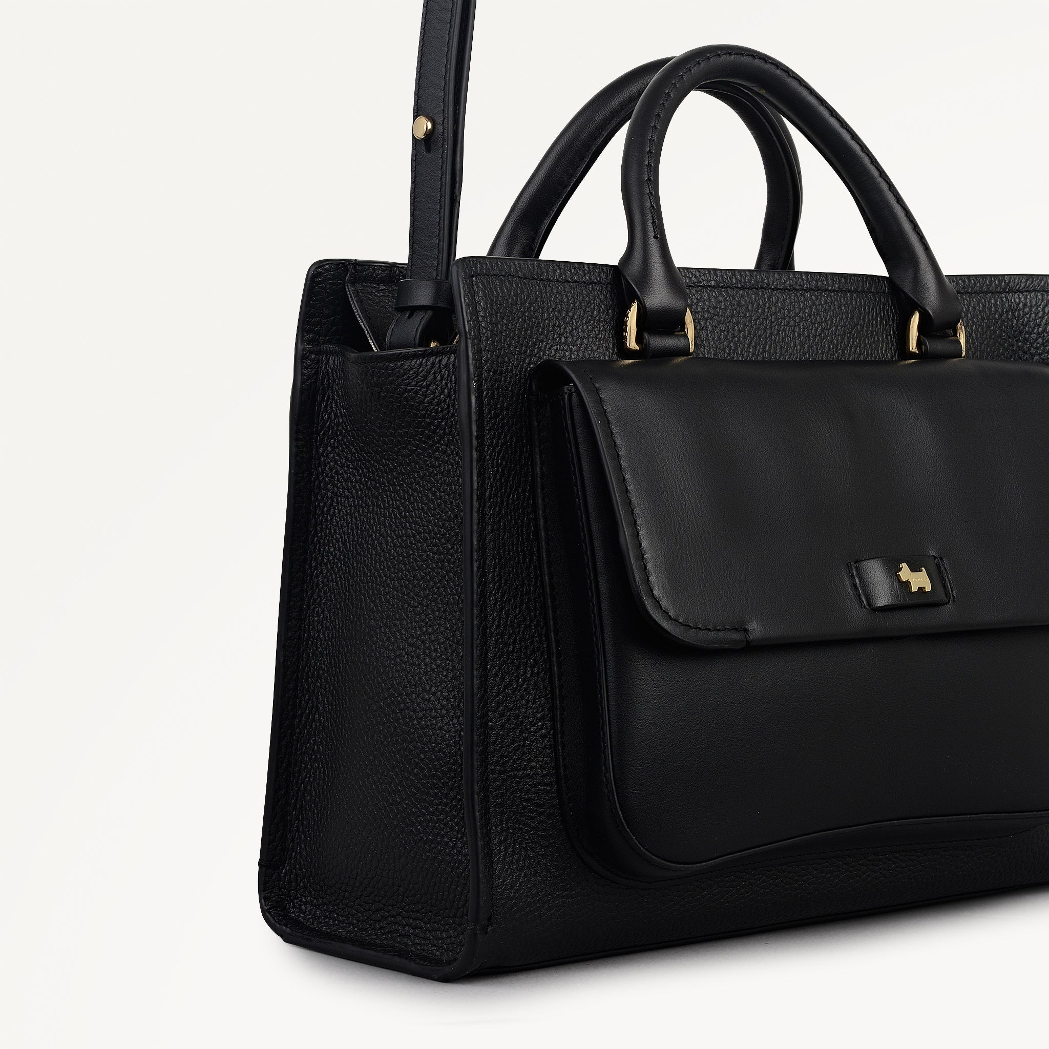 Talbot Way Medium Ziptop Grab Black - 112954