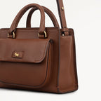 Talbot Way Small Ziptop Grab Cherrywood - 112956