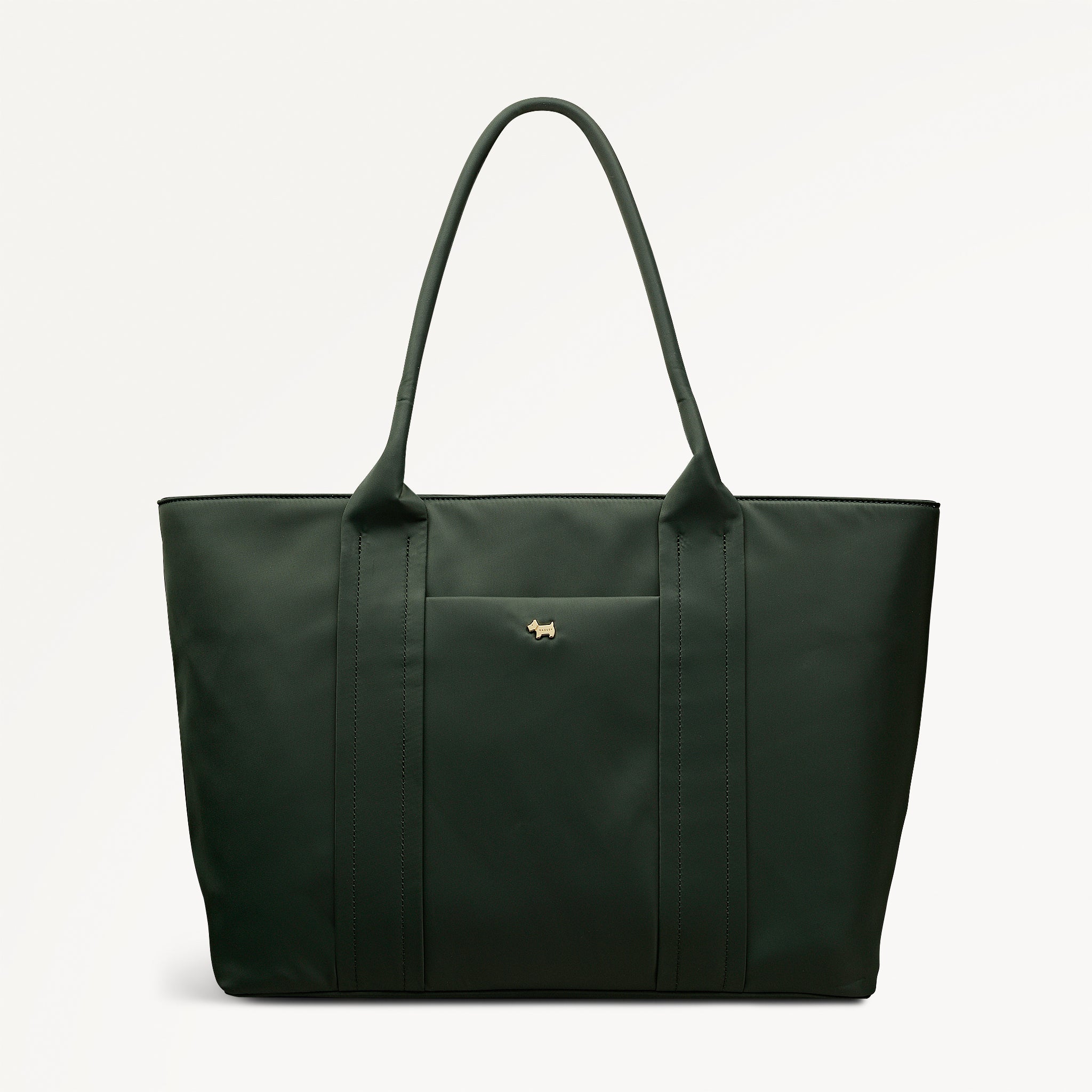 Grove Close - Responsible Large Ziptop Tote Khaki - 112961