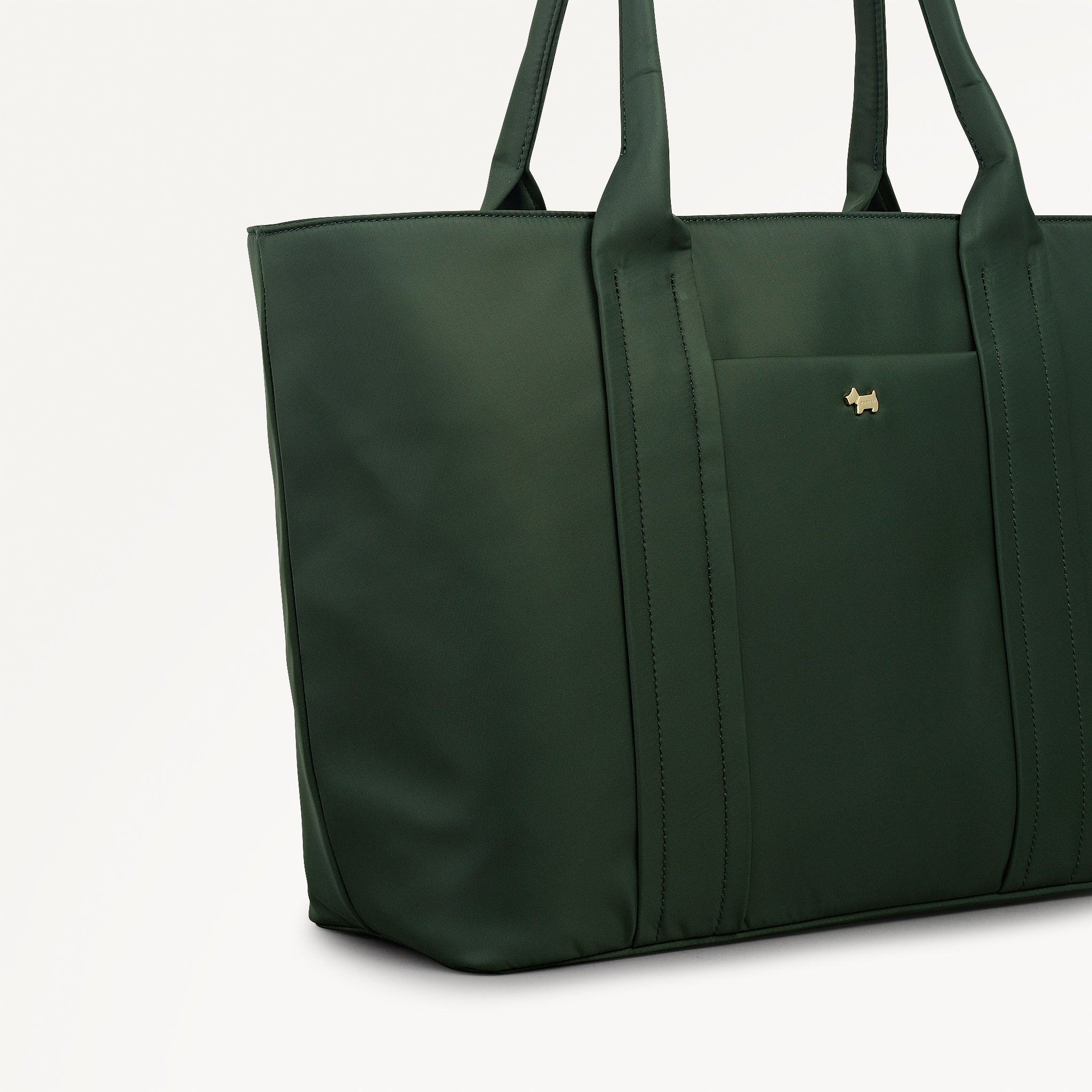 Grove Close - Responsible Large Ziptop Tote Khaki - 112961