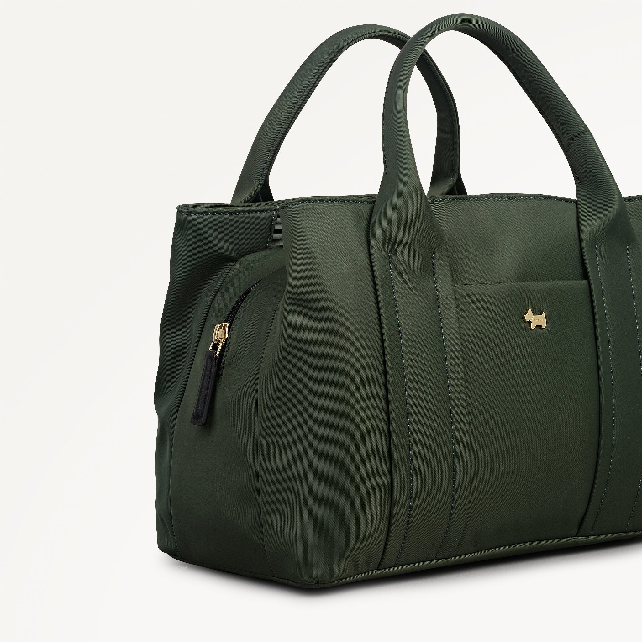 Grove Close - Responsible Medium Ziptop Grab Khaki - 112962