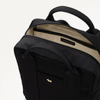 Grove Close - Responsible Large Ziptop Backpack Black - 112964