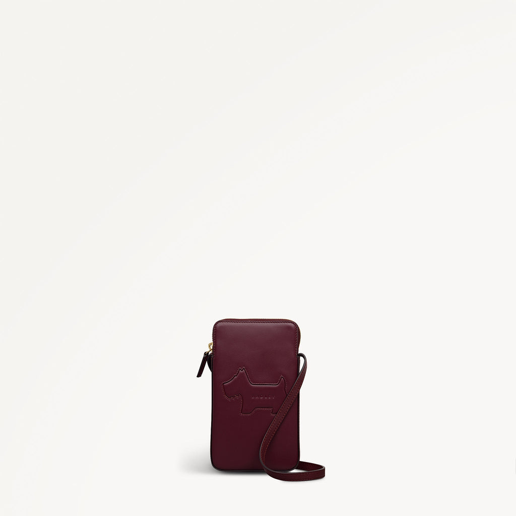 Hadley Lane Medium Phone Cross Body Dark Cherry - 112974