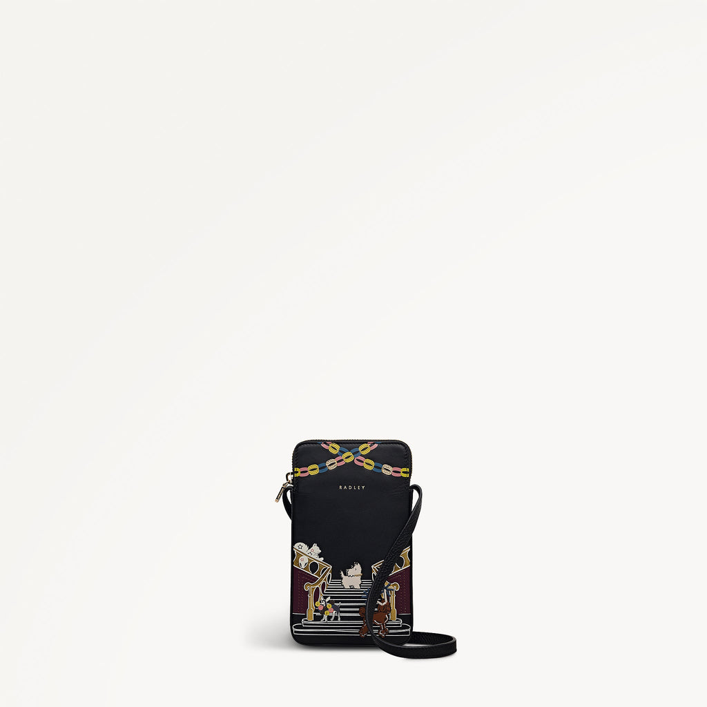 Party Pals Medium Phone Cross Body Black - 113001