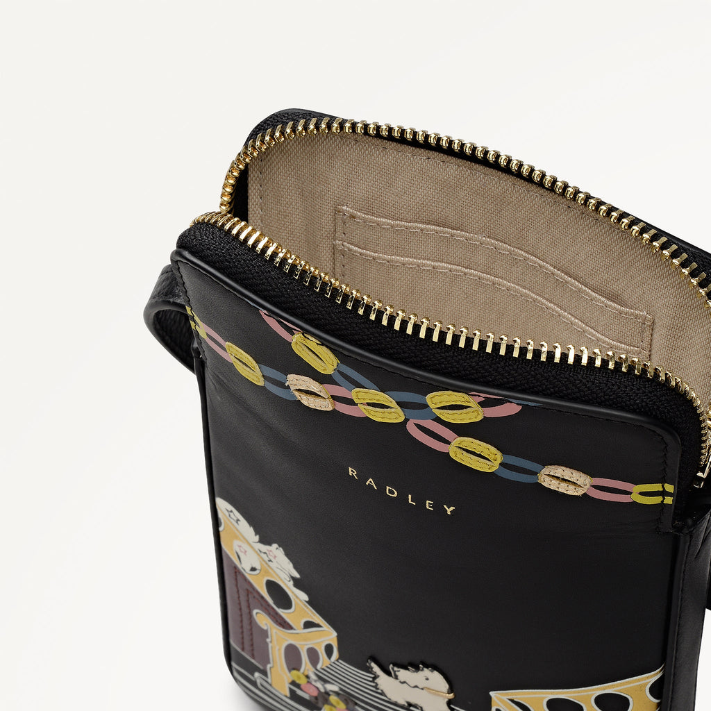 Party Pals Medium Phone Cross Body Black - 113001