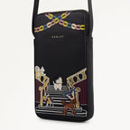 Party Pals Medium Phone Cross Body Black - 113001