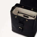 Noble Alley Small Flapover Backpack Black - 113007