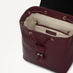 Noble Alley Small Flapover Backpack Dark Cherry - 113011