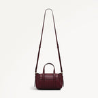 The Chancery Small Flapover Grab Dark Cherry - 113035