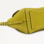 The Chancery - Suede Small Flapover Grab Limoncello - 113036