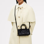 The Chancery - High Shine Small Flapover Grab Black - 113037