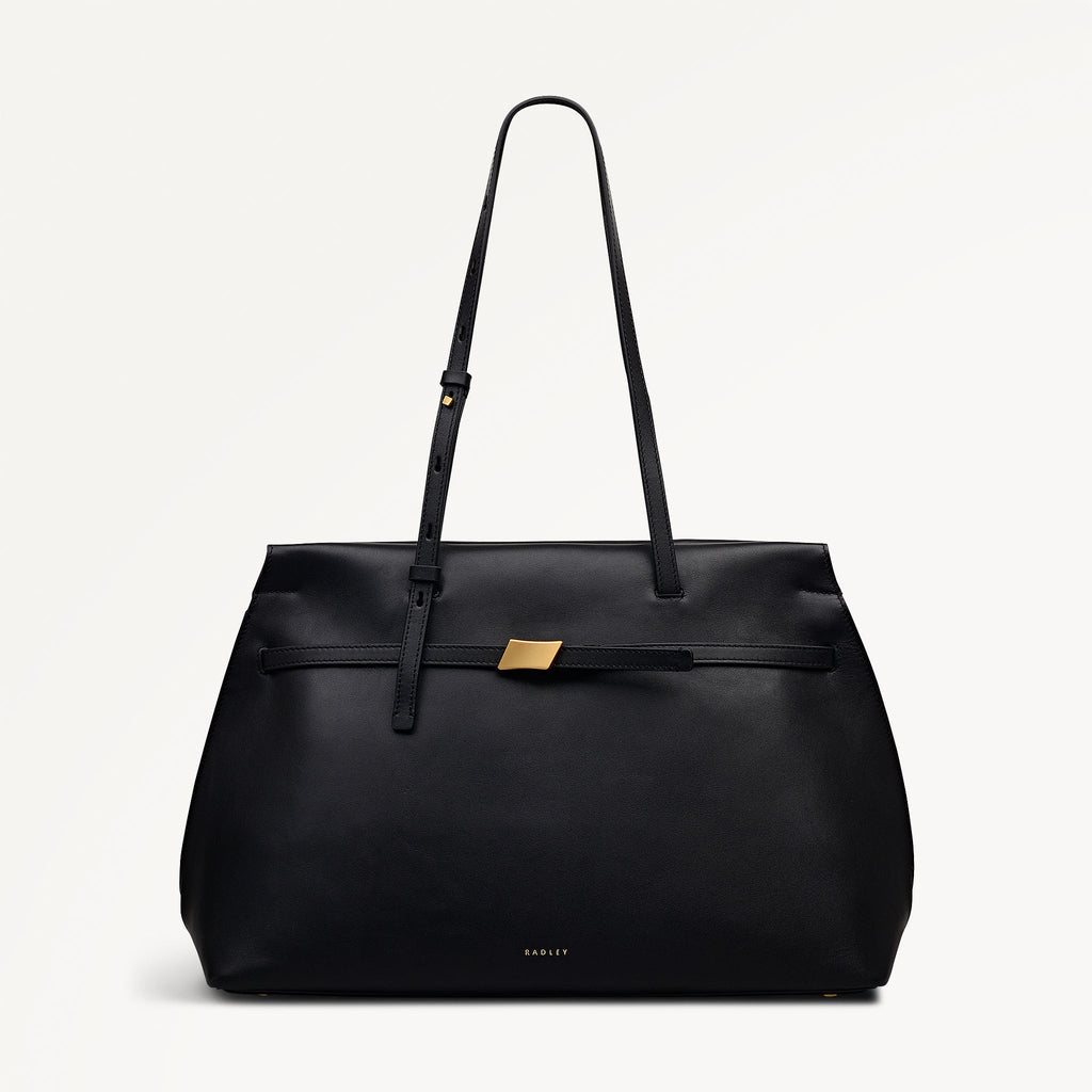 The Christina Large Ziptop Shoulder Black - 113043