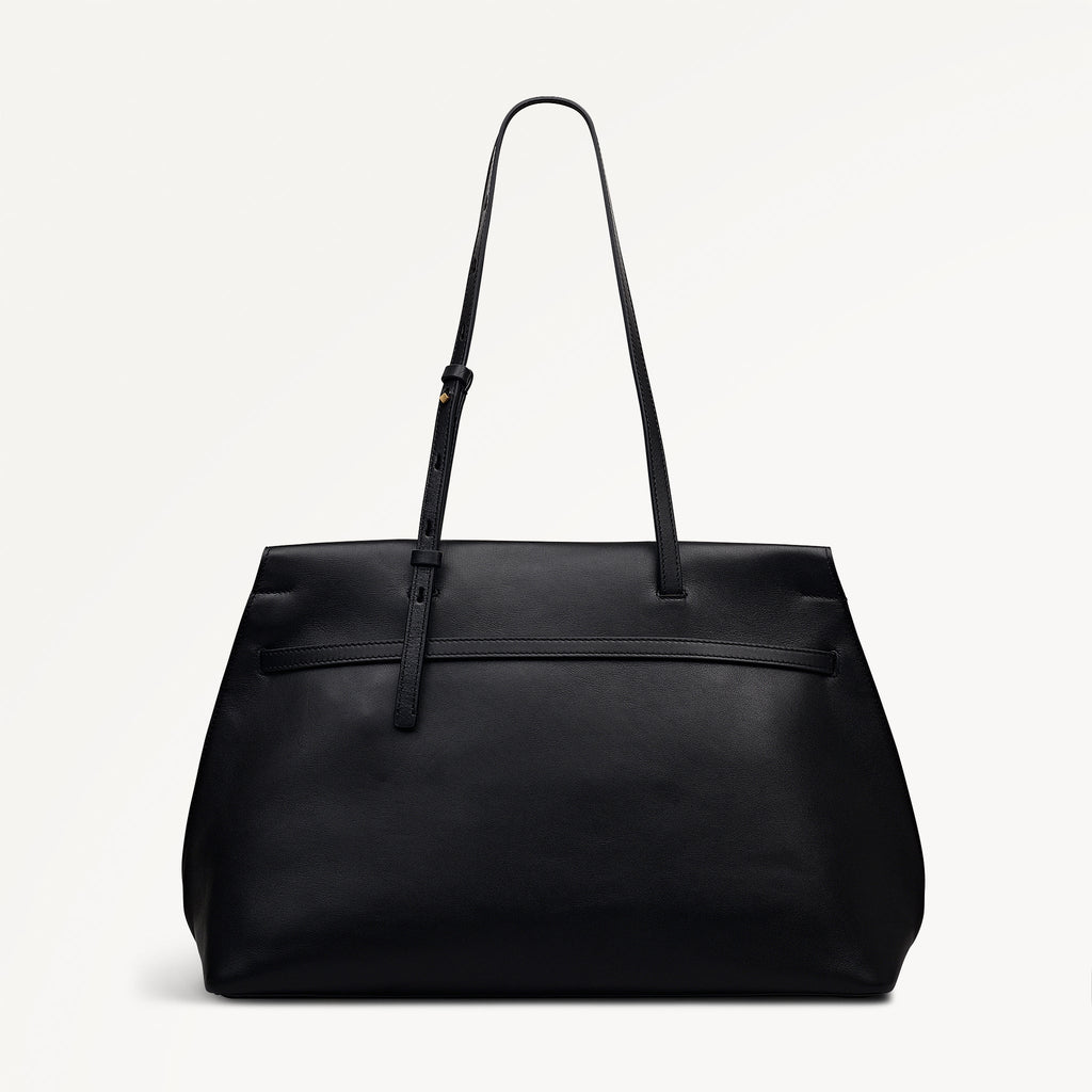 The Christina Large Ziptop Shoulder Black - 113043