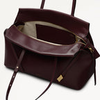 The Christina Large Ziptop Shoulder Dark Cherry - 113044
