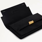 The Christina Mini Flapover Shoulder Black - 113054