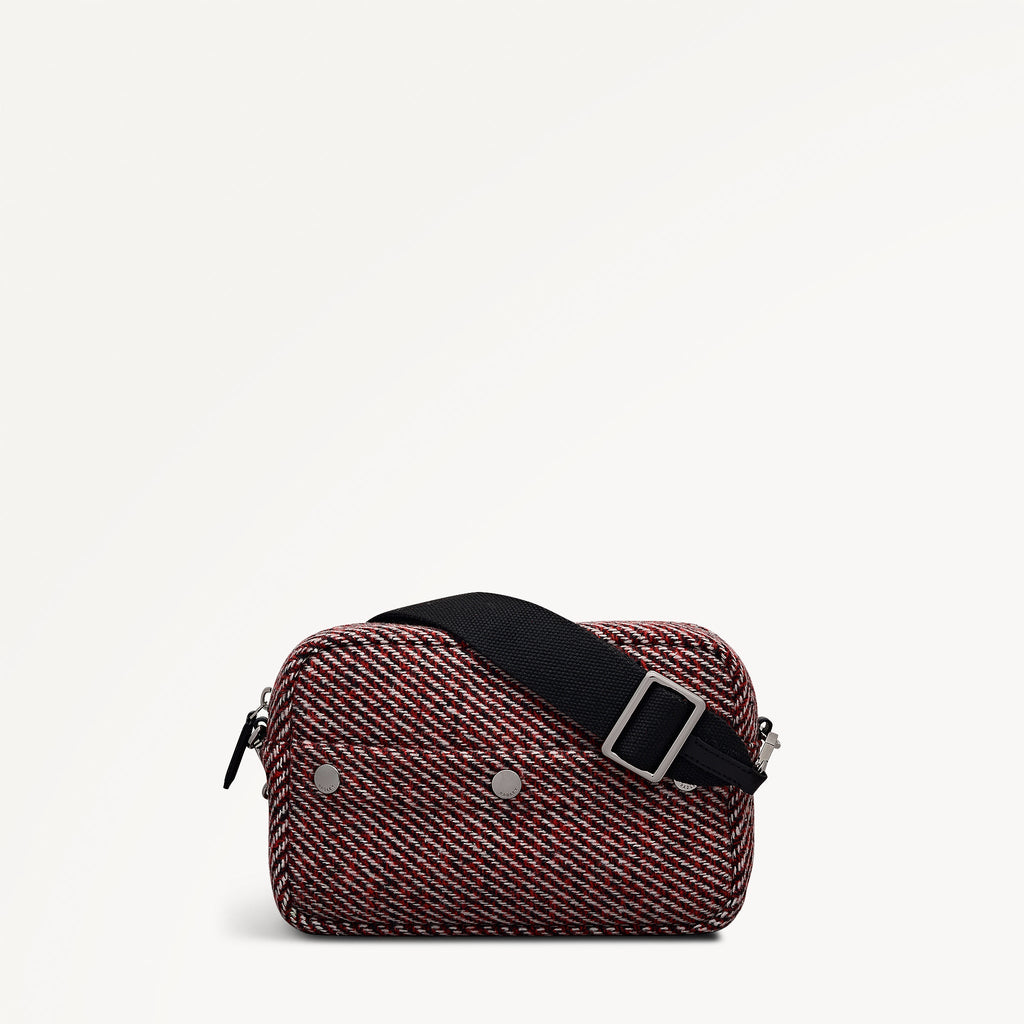 Hadleigh Place Small Ziptop Cross Body Dark Cherry - 113060