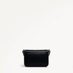 Percy Grove Medium Flapover Cross Body Black - 113279