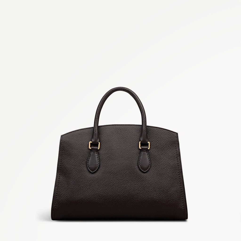 Portland Way Medium Zip Around Grab Dark Oak - 113295