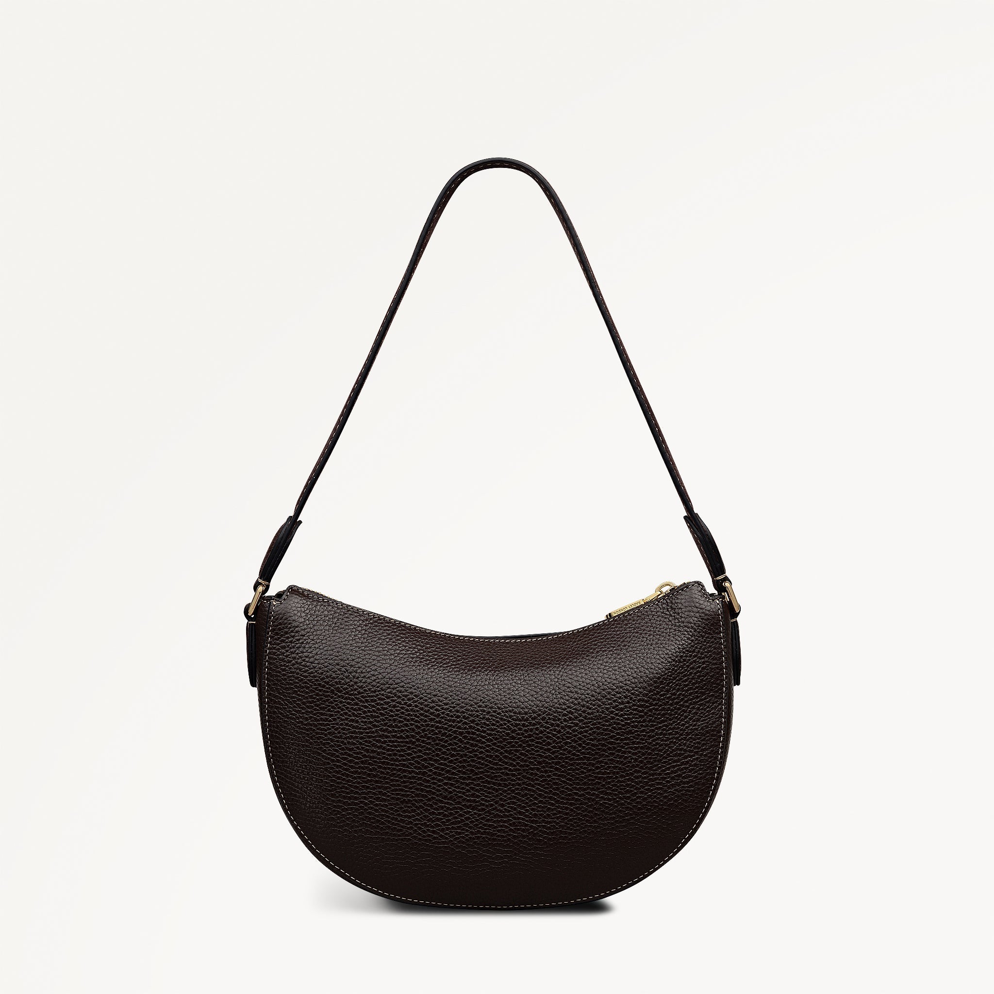 Portland Way Small Ziptop Shoulder Dark Oak - 113296