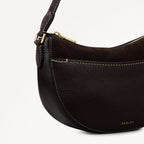 Portland Way Small Ziptop Shoulder Dark Oak - 113296