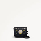 To The Moon Small Flapover Cross Body Black - 113297