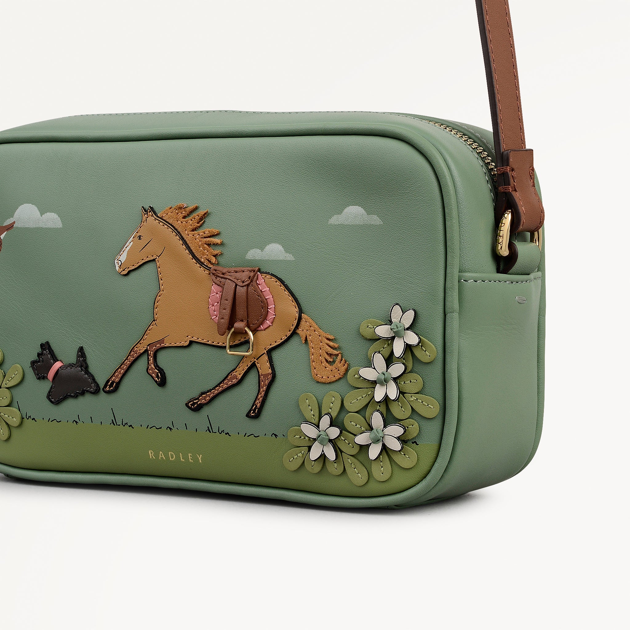 Lunar New Year - SS26 Small Ziptop Cross Body Pistachio - 113299