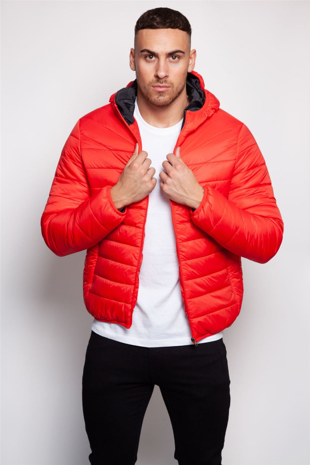 Twisted Soul Core Hooded Puffer Coat