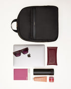 Holland Park Fabric Medium Zip Around Backpack in Teal - 112214