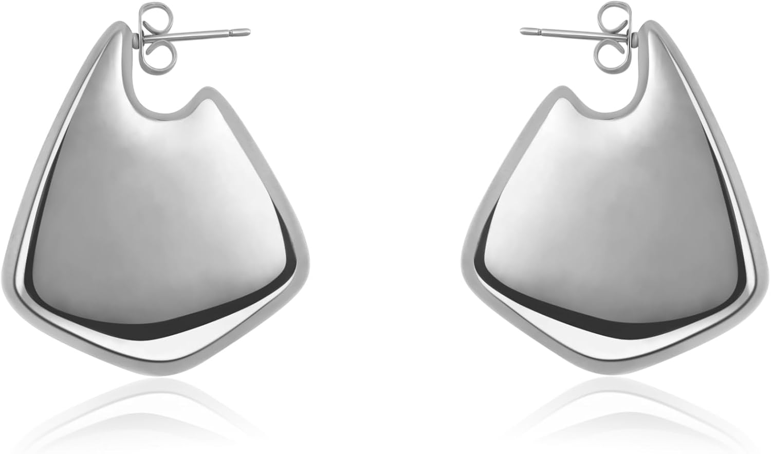 Trendy Gold Plated Knot Earrings for Women Chunky Statement Drop Dangle Earrings Lightweight Hypoallergenic Fashion Accessories Gold Jewelry Gifts for Womens