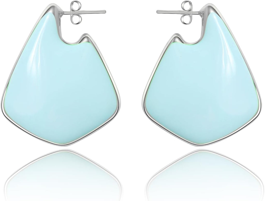 Trendy Gold Plated Knot Earrings for Women Chunky Statement Drop Dangle Earrings Lightweight Hypoallergenic Fashion Accessories Gold Jewelry Gifts for Womens